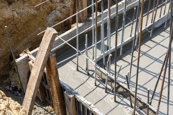 Concrete Footing Pouring in Lawrenceville