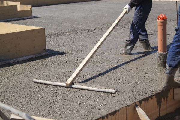 Concrete Platform Installation in Lawrenceville