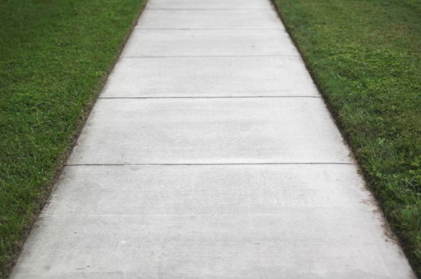 Concrete Path Installation in Lawrenceville