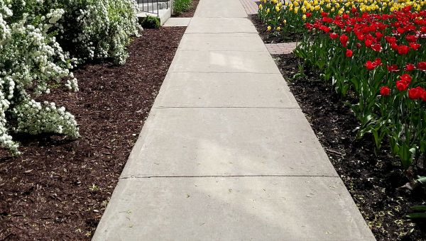 Cement Sidewalk Installation in Lawrenceville