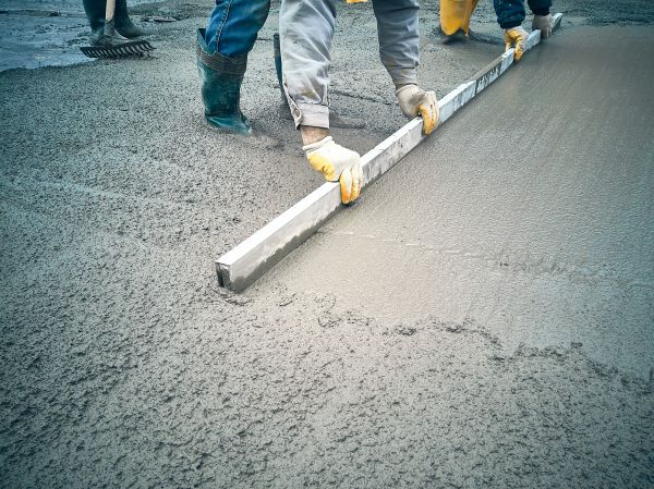 Cement Slab Installation in Lawrenceville