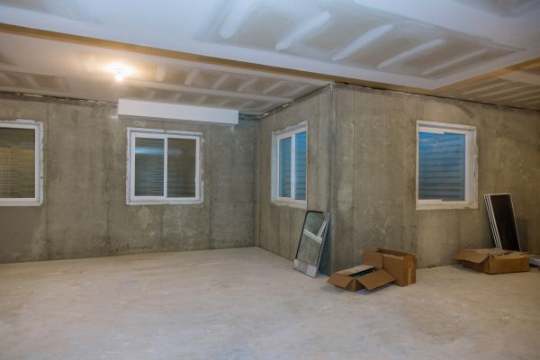 Basement Concrete Installation in Lawrenceville