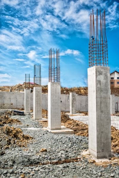 Concrete Footer Pouring in Lawrenceville