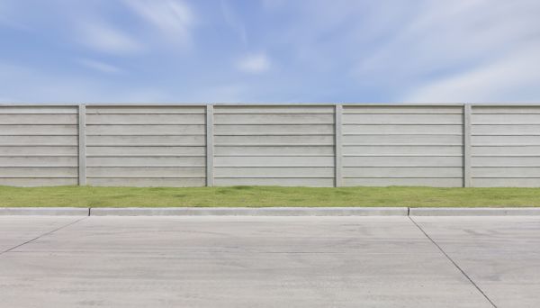 Concrete Fence Installation in Lawrenceville