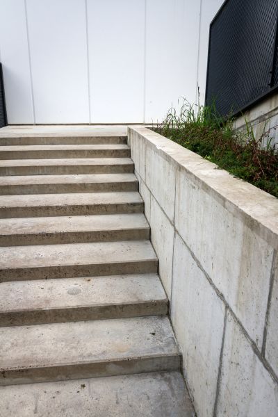 Cement Stair Installation in Lawrenceville