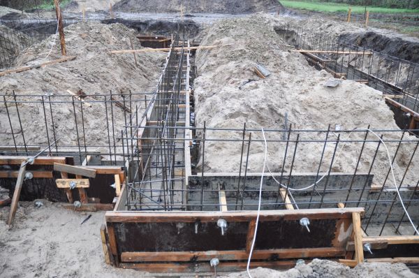 House Footing Construction in Lawrenceville