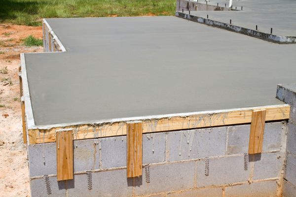 Concrete Slab Installation in Lawrenceville