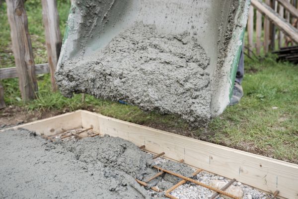 Yard Concrete Pouring in Lawrenceville