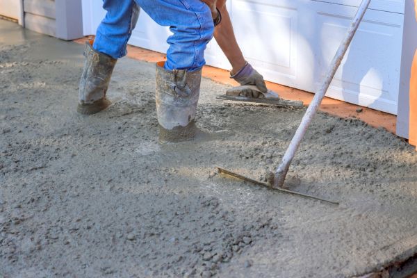 Driveway Slab Construction in Lawrenceville