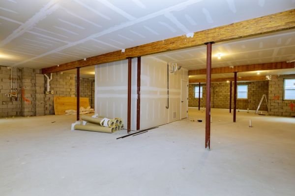 Basement Slab Installation in Lawrenceville