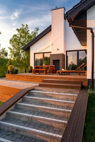 Patio Steps Replacement in Lawrenceville