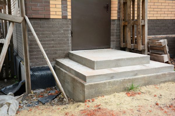 Cement Steps Construction in Lawrenceville