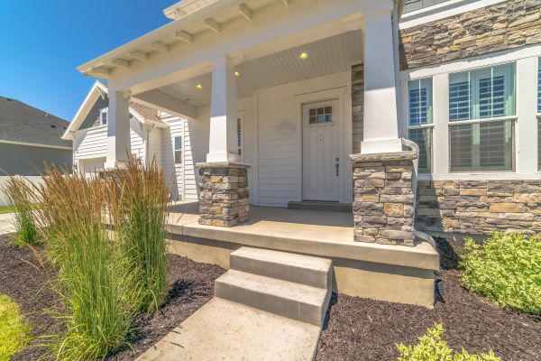 Porch Concrete Replacement in Lawrenceville