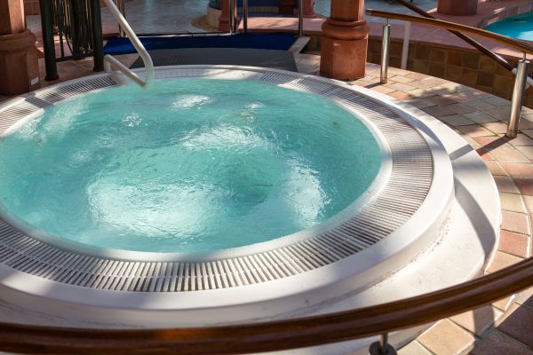 Hot Tub Patio Construction in Lawrenceville