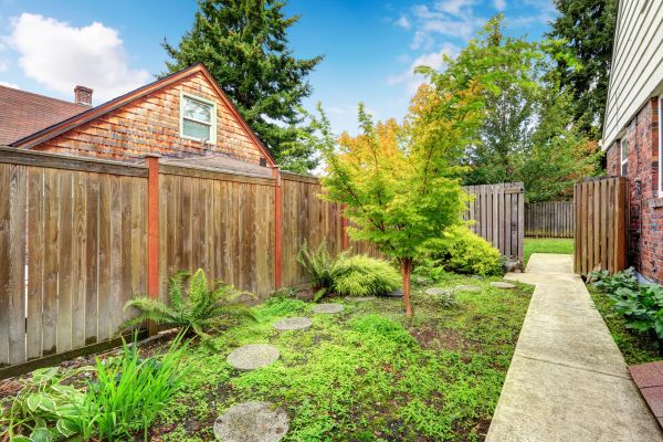 Backyard Walkway Construction in Lawrenceville