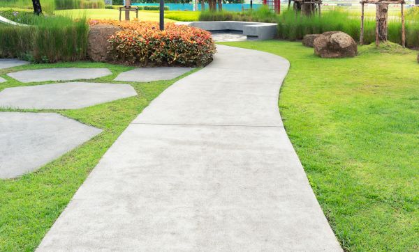 Concrete Sidewalk Installation in Lawrenceville