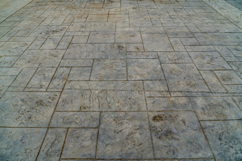 Stamped Concrete Driveway